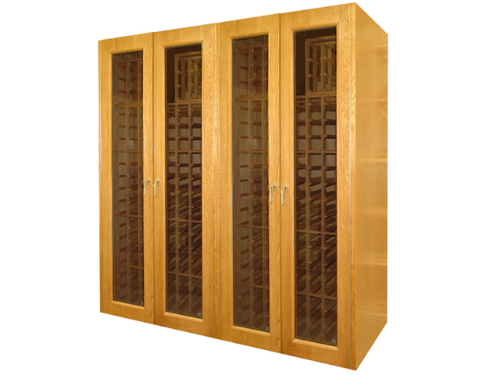 Picture of 1400-Model Wine Cabinet with 4 Glass Doors
