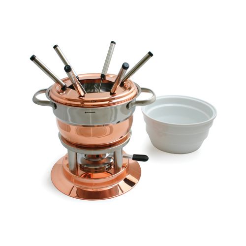 Picture of Lausanne 11-PC Copper Fondue Set