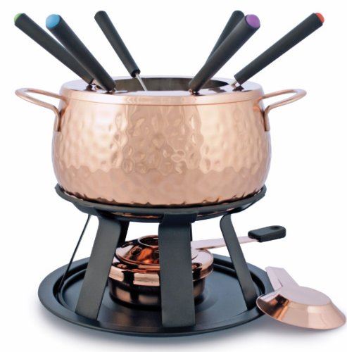 Picture of Swissmar -11 Piece Biel Copper Fondue Set