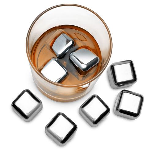 Picture of Hard Ice 1" - Stainless Steel Ice Cubes