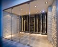 Picture of 18 Bottle, W Series 3′ Wall Mounted Metal Wine Rack