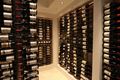 Picture of 27 Bottle, W Series 3′ Wall Mounted Metal Wine Rack