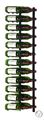 Picture of 36 Bottle, W Series 4′ Wall Mounted Metal Wine Rack