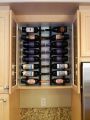 Picture of W Series Big Bottle Rack (wall mounted metal wine storage for 3L – 6L wine bottles)