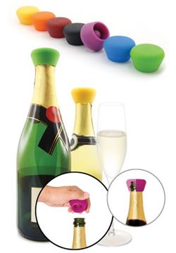 Picture of Pulltex, Silicone Champagne Stoppers (2pcs.)