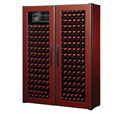 Picture of WineKoolR, Two Doors, Double Deep, Mahogany