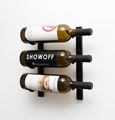 Picture of 3 - Bottle, W Series 1′ Wall Mounted Metal Wine Rack