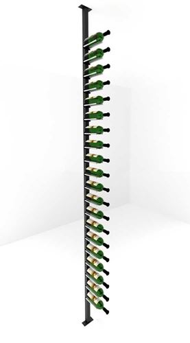Picture of 20-60 Bottles, Vino Rails Post Kit, Single-Sided Cork Forward Floating Wine Rack