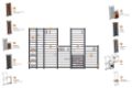 Picture of Modulosteel MS1-L-60, Full-height Wine Racks Frame