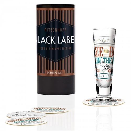 Picture of Schnapps Black Label Glass Ritzenhoff -  1060236