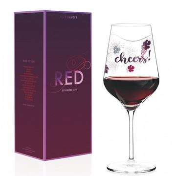 Show details for Red Wine Glass Red Ritzenhoff - 3000029 Picture of Red Wine Glass Red Ritzenhoff - 3000029