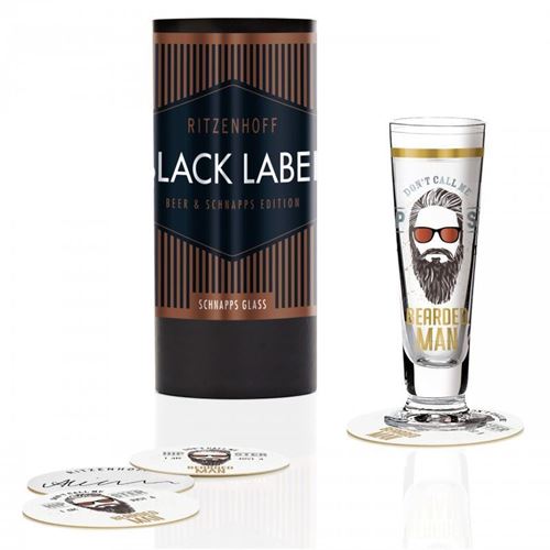 Picture of Schnapps Glass Black Label Ritzenhoff - 1060235