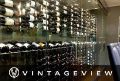 Picture of Wall Mounted Presentation 9 bottle metal wine rack
