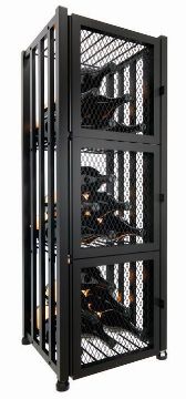 Show details for Case & Crate Locker Bin 3 - 48-bottle metal wine storage system Picture of Case & Crate Locker Bin 3 - 48-bottle metal wine storage system