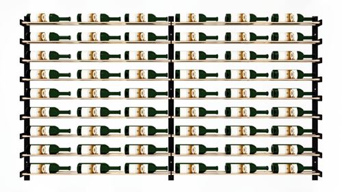 Picture of Evolution Series Wine Wall 45″ Wall Mounted Wine Rack Kit (54 to 162 bottles)