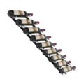 Picture of 9 bottles, Vino Pins Flex Wall Mounted Metal Wine Rack system