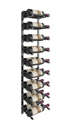 Picture of 18 bottles, Vino Pins Flex Wall Mounted Metal Wine Rack system