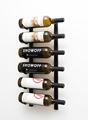 Picture of 6- bottle, W Series 2′ Wall Mounted Metal Wine Rack