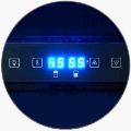 Picture of VT-155SBB, 155 Bottle Dual Zone Wine Cooler