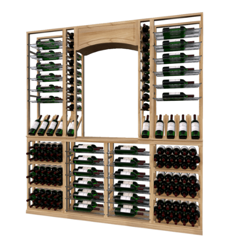 Picture of WEBKIT 3,  160-Bottle, Classic LVG Collection Wine Rack