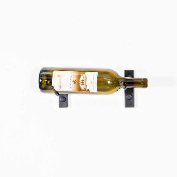 Show details for W Series Bottle Height (wall mounted metal wine rack) One Bottle Picture of W Series Bottle Height (wall mounted metal wine rack) One Bottle