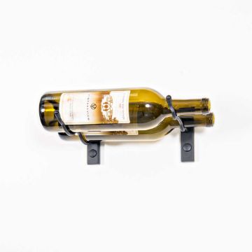 Show details for W Series Bottle Height (wall mounted metal wine rack) Two Bottles Picture of W Series Bottle Height (wall mounted metal wine rack) Two Bottles