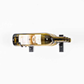 Show details for W Series Bottle Height (wall mounted metal wine rack) Three Bottles Picture of W Series Bottle Height (wall mounted metal wine rack) Three Bottles