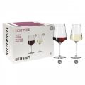 Picture of Set of 8 White and Red Wine Glasses Ritzenhoff 6111003