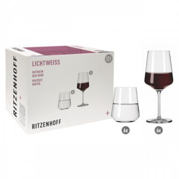 Show details for Set of 12 RedWine Glasses Ritzenhoff 6111002 Picture of Set of 12 RedWine Glasses Ritzenhoff 6111002