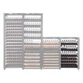 Picture of Modulosteel MS1DEMI, Half-Height Wine Racks Frame