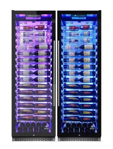 Picture of Private Reserve 282-Bottle Commercial 168 Two-Zone Wine Cooler Combo