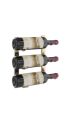 Picture of 3 - Bottle, W Series 1′ Wall Mounted Metal Wine Rack