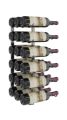 Picture of 18 -Bottle, W Series 2′ Wall Mounted Metal Wine Rack