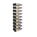 Picture of 18 Bottle, W Series 3′ Wall Mounted Metal Wine Rack