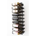 Picture of 27 Bottle, W Series 3′ Wall Mounted Metal Wine Rack