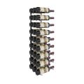 Picture of 27 Bottle, W Series 3′ Wall Mounted Metal Wine Rack