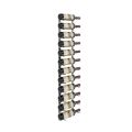 Picture of 12 Bottle, W Series 4′ Wall Mounted Metal Wine Rack