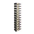Picture of 24 Bottle, W Series 4′ Wall Mounted Metal Wine Rack