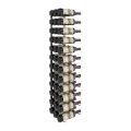 Picture of 36 Bottle, W Series 4′ Wall Mounted Metal Wine Rack