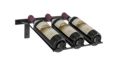 Picture of W Series Presentation Row, 3 bottle metal wine rack,