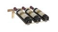 Picture of W Series Presentation Row, 3 bottle metal wine rack,