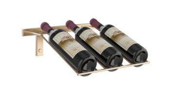 Show details for W Series Presentation Row, 3 bottle metal wine rack, Picture of W Series Presentation Row, 3 bottle metal wine rack,