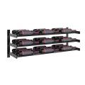 Picture of Evolution Wine Wall 15 3C (wall mounted metal wine rack)