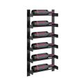 Picture of Evolution Wine Wall 301 C (wall mounted metal wine rack)