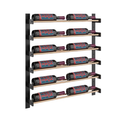 Picture of Evolution Wine Wall 30 2C (wall mounted metal wine rack)