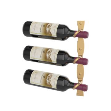 Show details for Helix Single 15 (minimalist wall mounted metal wine rack) Picture of Helix Single 15 (minimalist wall mounted metal wine rack)