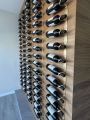 Picture of Helix Single 15 (minimalist wall mounted metal wine rack)