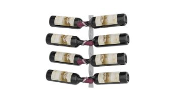 Show details for Helix Dual 20 (minimalist wall mounted metal wine rack kit) Picture of Helix Dual 20 (minimalist wall mounted metal wine rack kit)