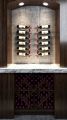 Picture of Helix Single 30 (minimalist wall mounted metal wine rack kit)