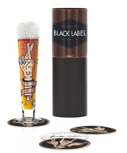 Picture of Beer Glass Black Label Ritzenhoff - 1010237